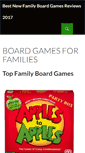 Mobile Screenshot of bestboardgamesforfamilies.com